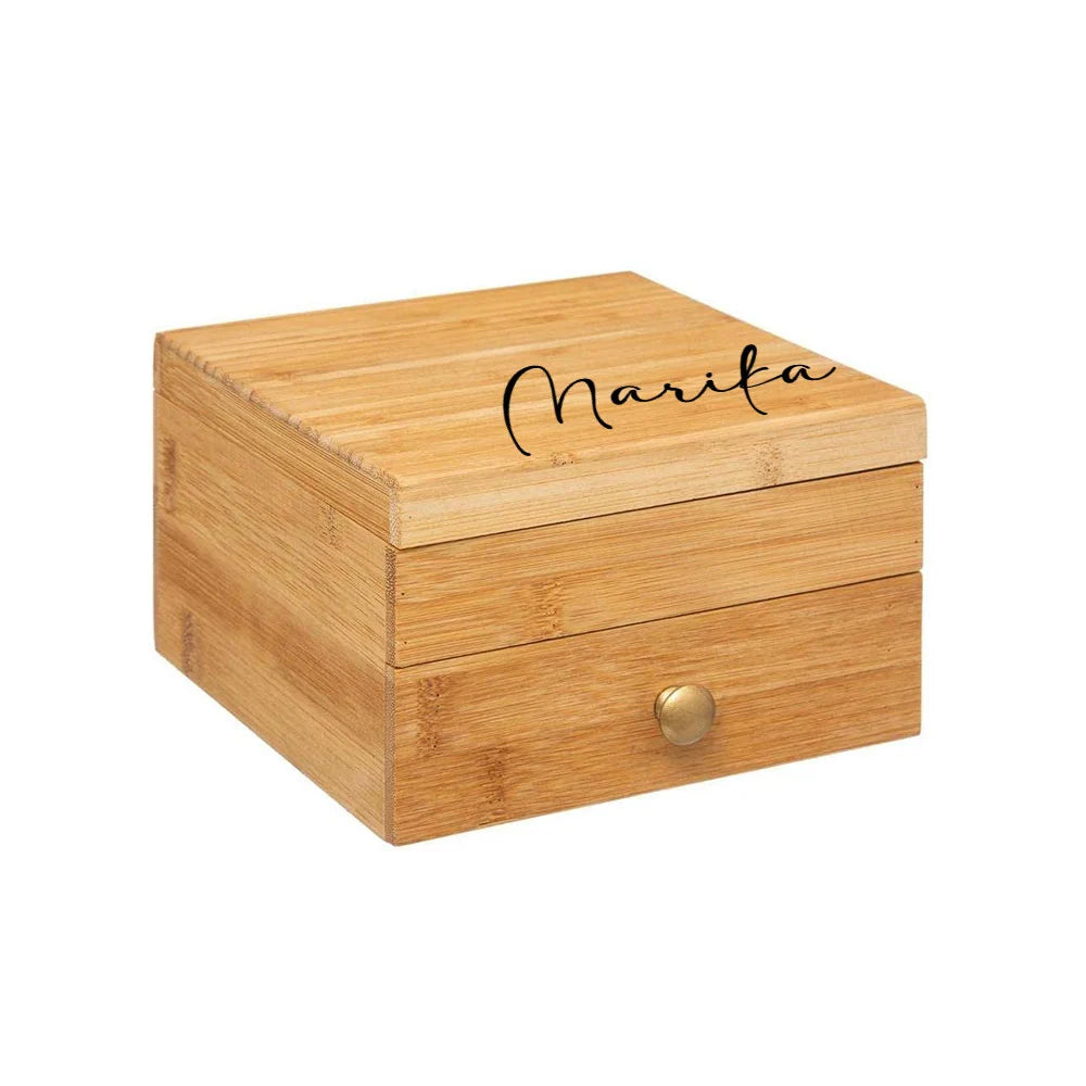 Portagioie in bambù personalizzabile