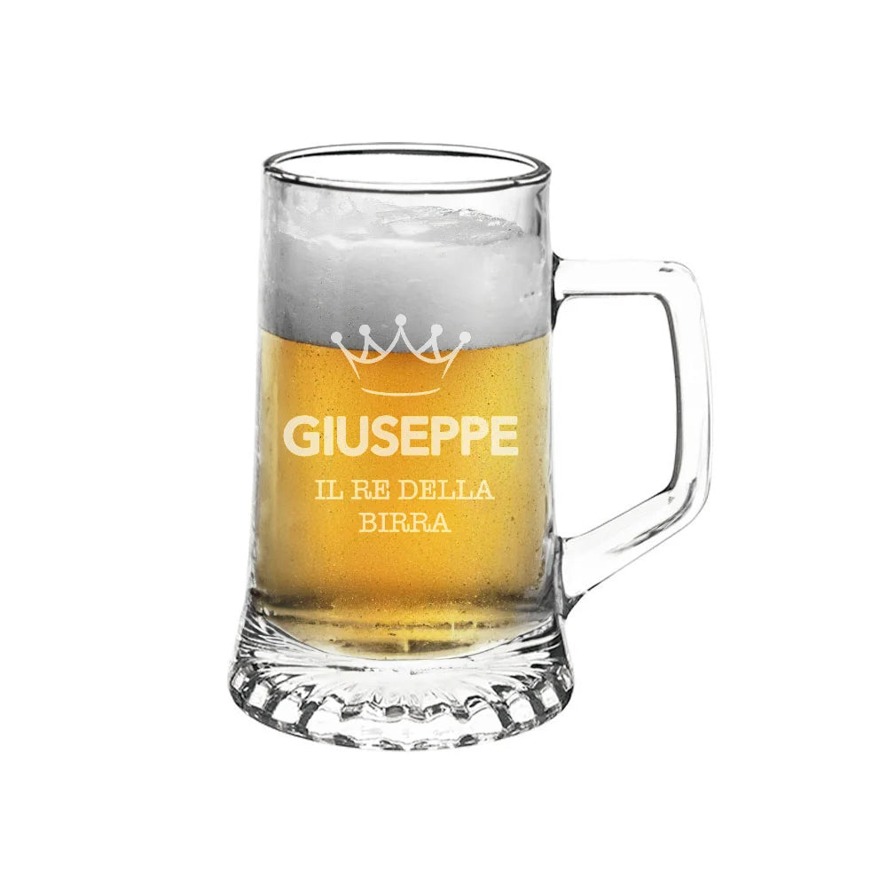 Boccale per Birra "Il Re Della Birra"