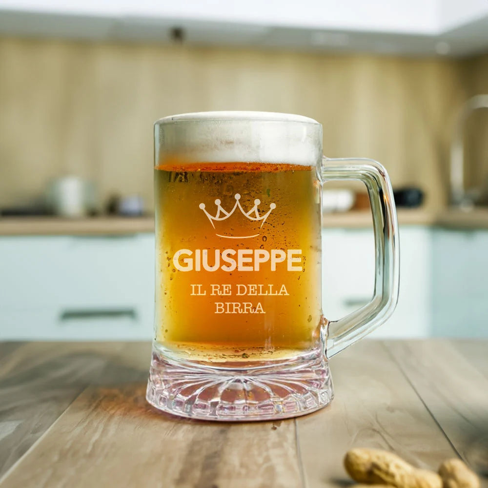 Boccale per Birra "Il Re Della Birra"