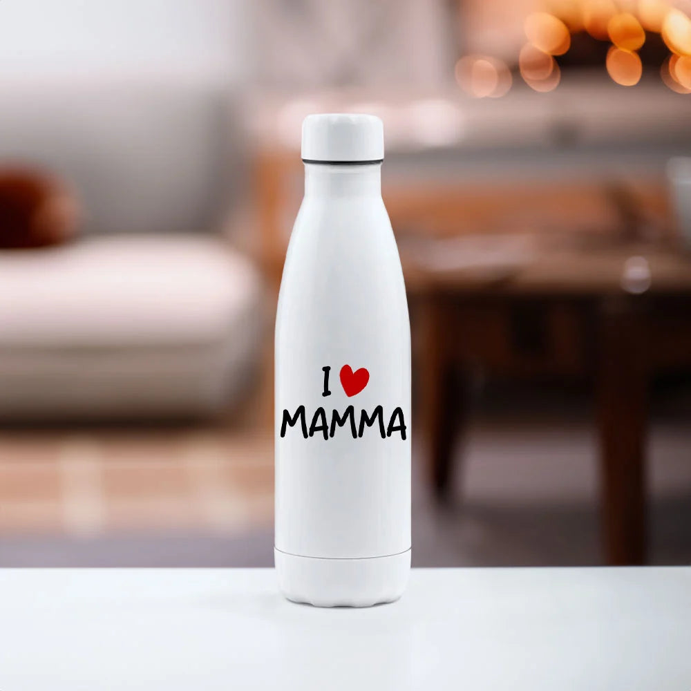 Borraccia personalizzabile "I Love Mamma"