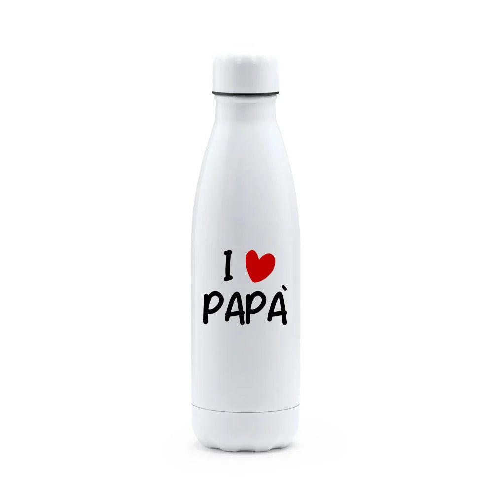 Borraccia personalizzabile "I Love Papà"