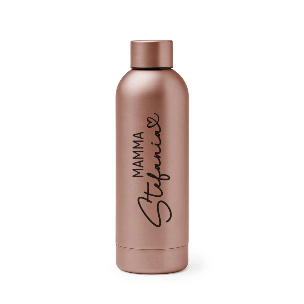Borraccia rosa per la mamma