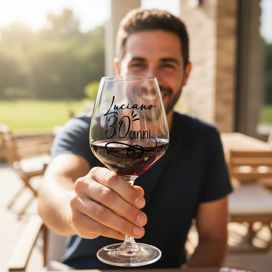 Calice per vino per Compleanno