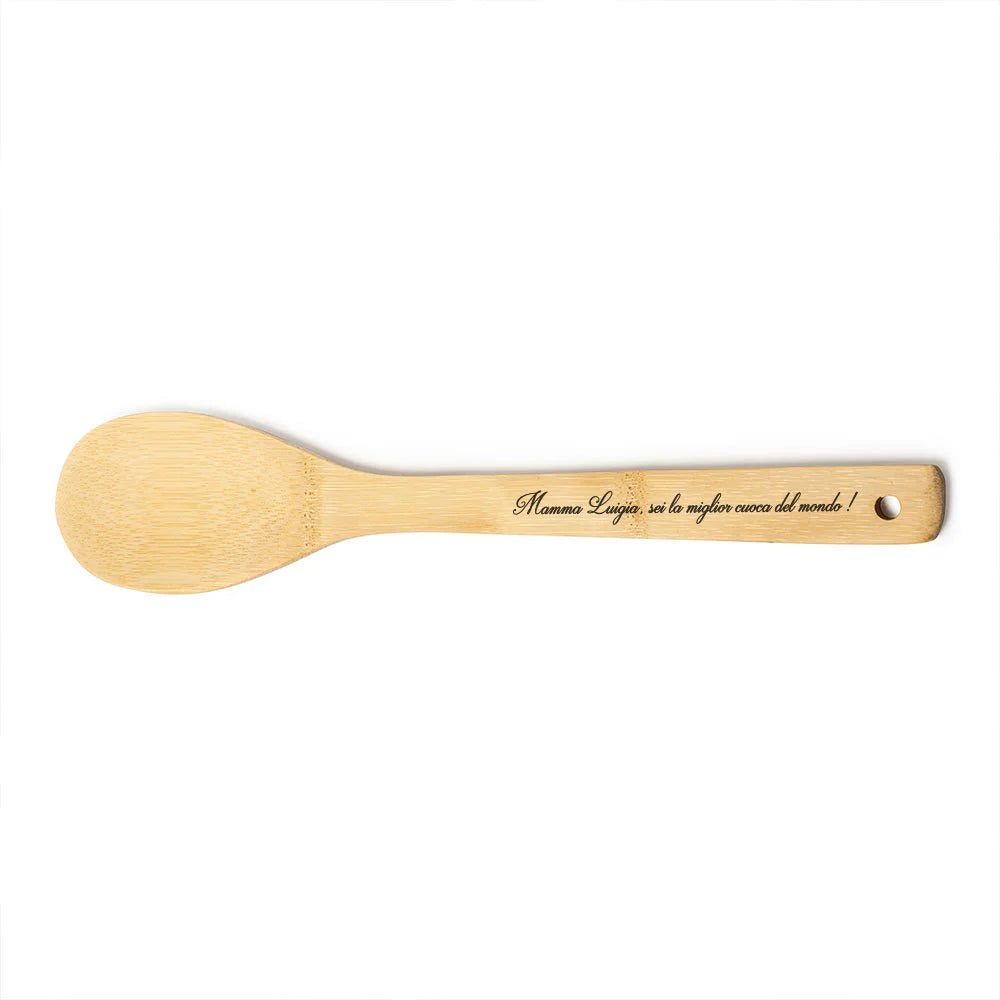 Cucchiaio in Bambù personalizzato