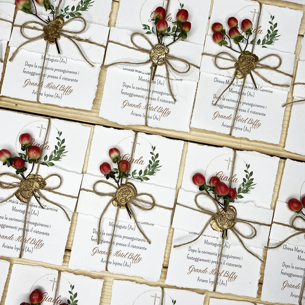 Set Invito con Bacche