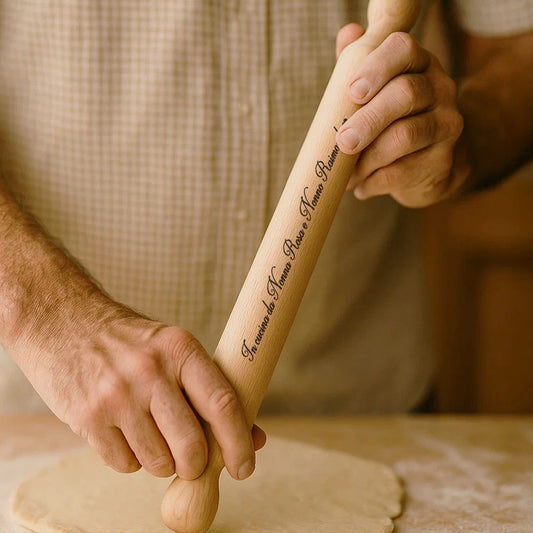 Idea regalo cucina: mattarello personalizzato con nome