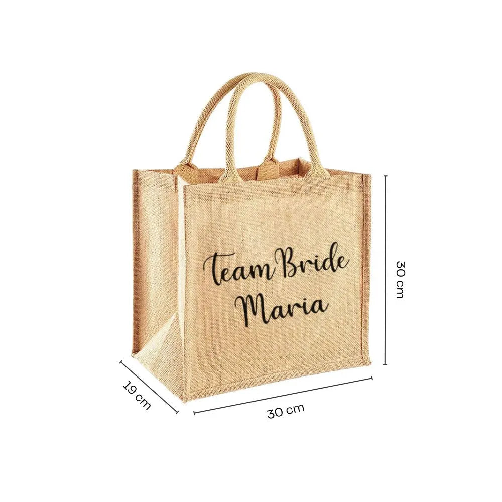 Borsa Juta Media Personalizzabile