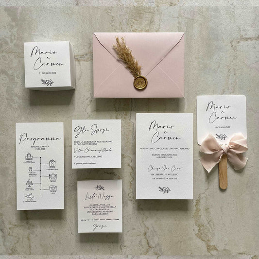 Set Partecipazione Cipria