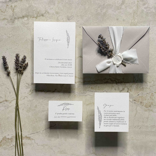 Set Partecipazione Elegant