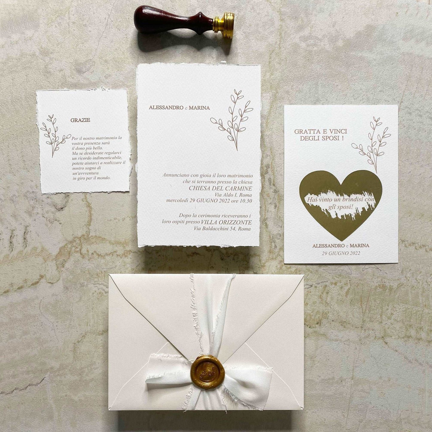 Set Partecipazione Gold