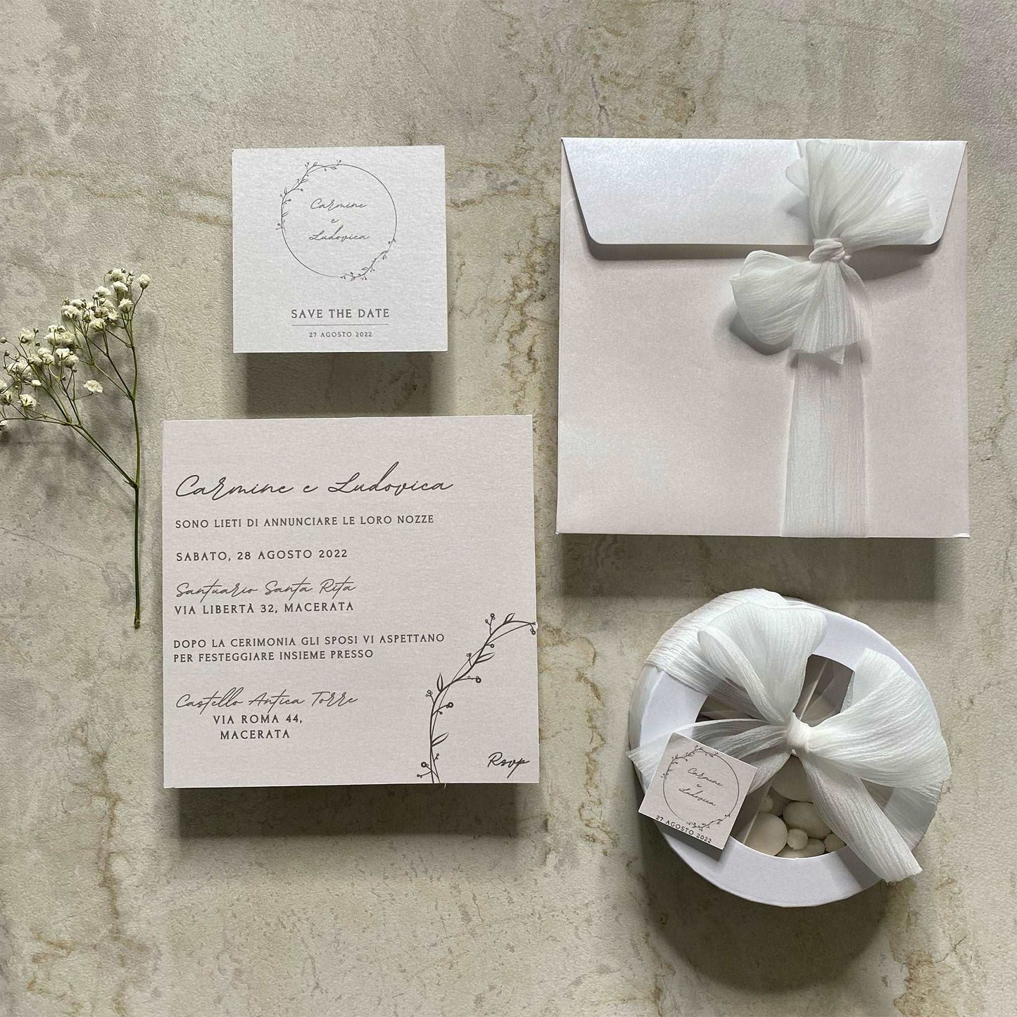 Set Partecipazione Perla