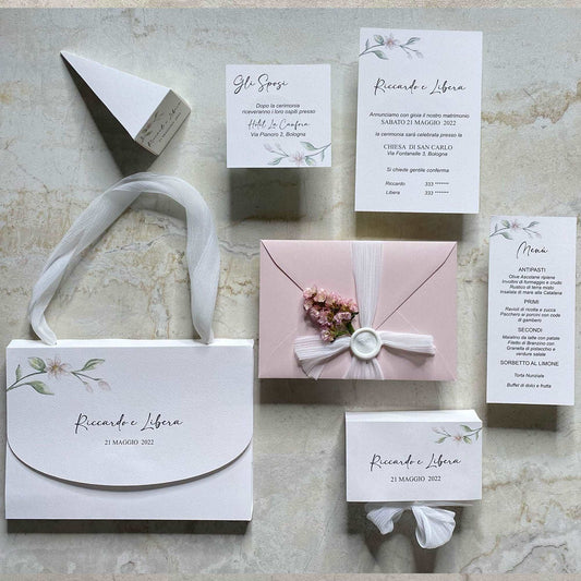 Set Partecipazione Rosé