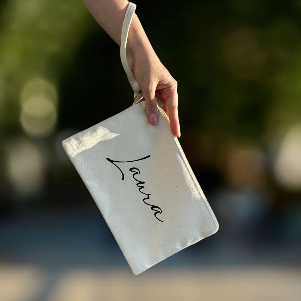 Pochette da polso con nome