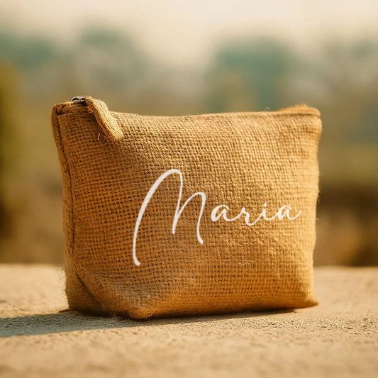 Pochette in Juta Personalizzata