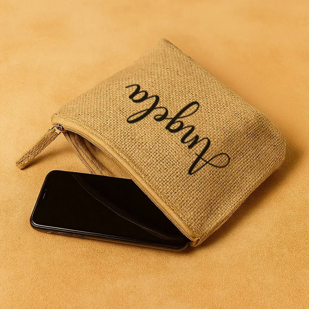 Pochette in Juta Personalizzata