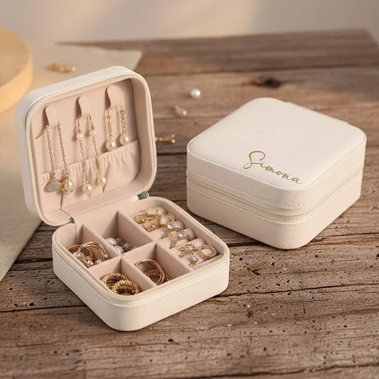 Portagioie personalizzato da viaggio con nome