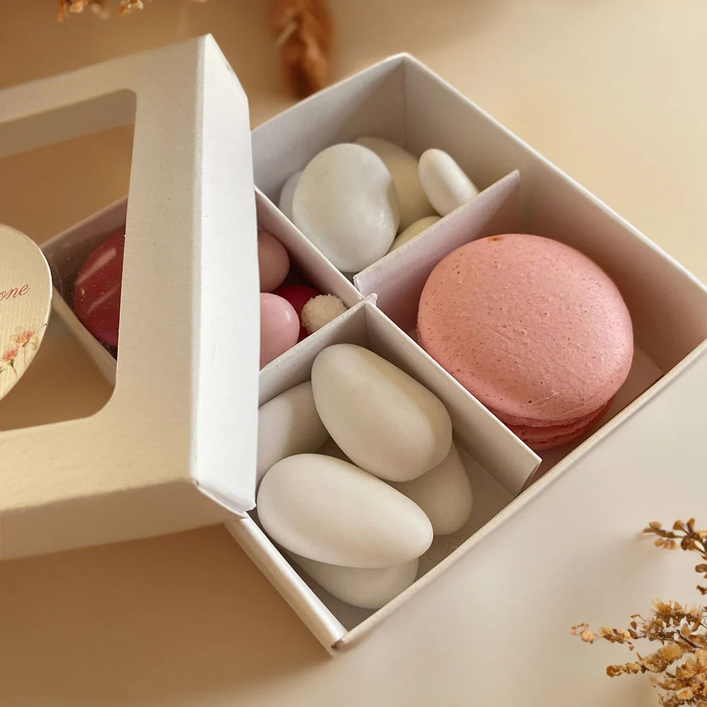 Degustazione con fiocco rosa