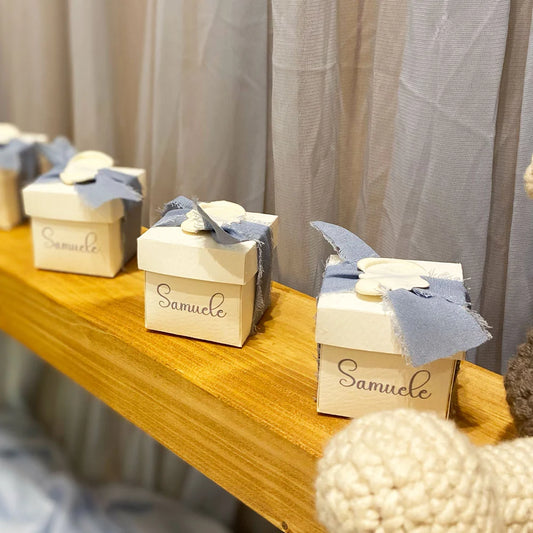 Scatolina Cubo con coperchio