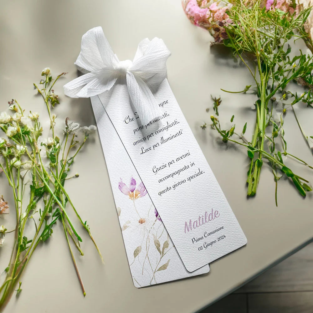 Segnalibro in doppio cartoncino