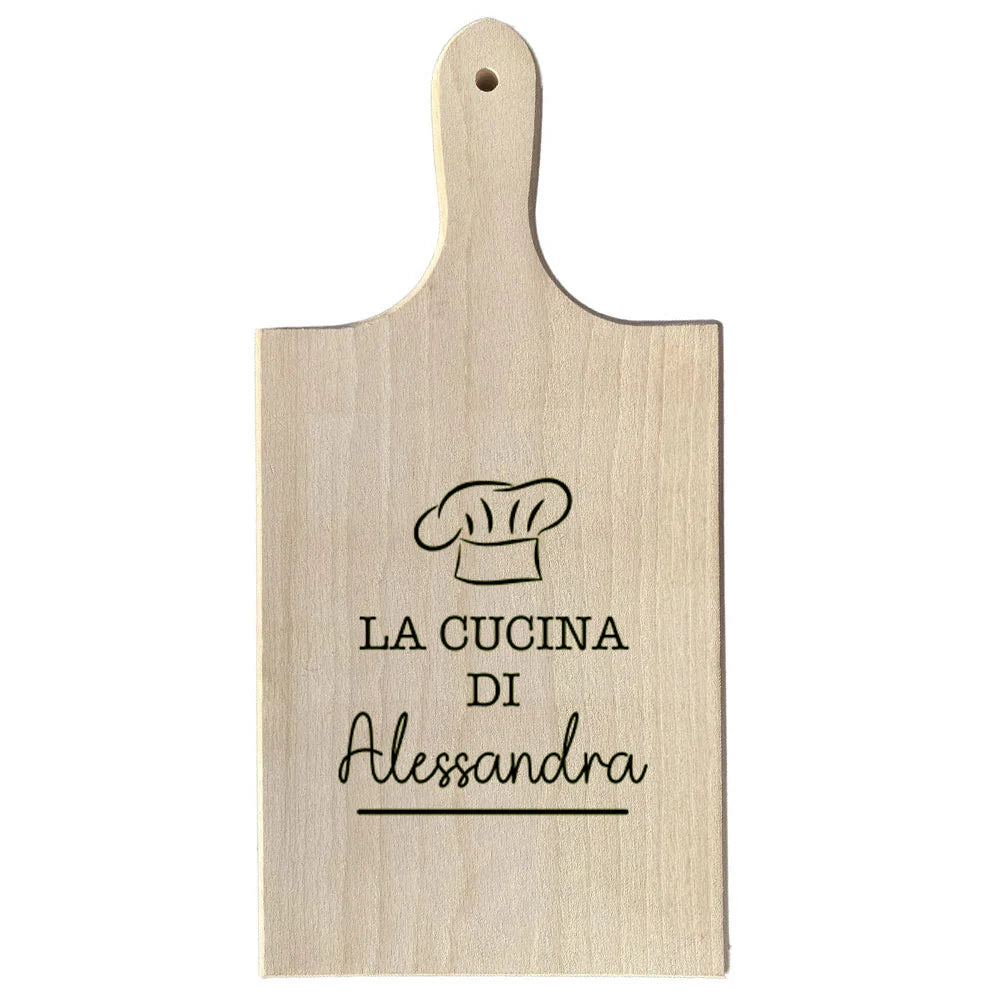 Tagliere personalizzato "La cucina di"