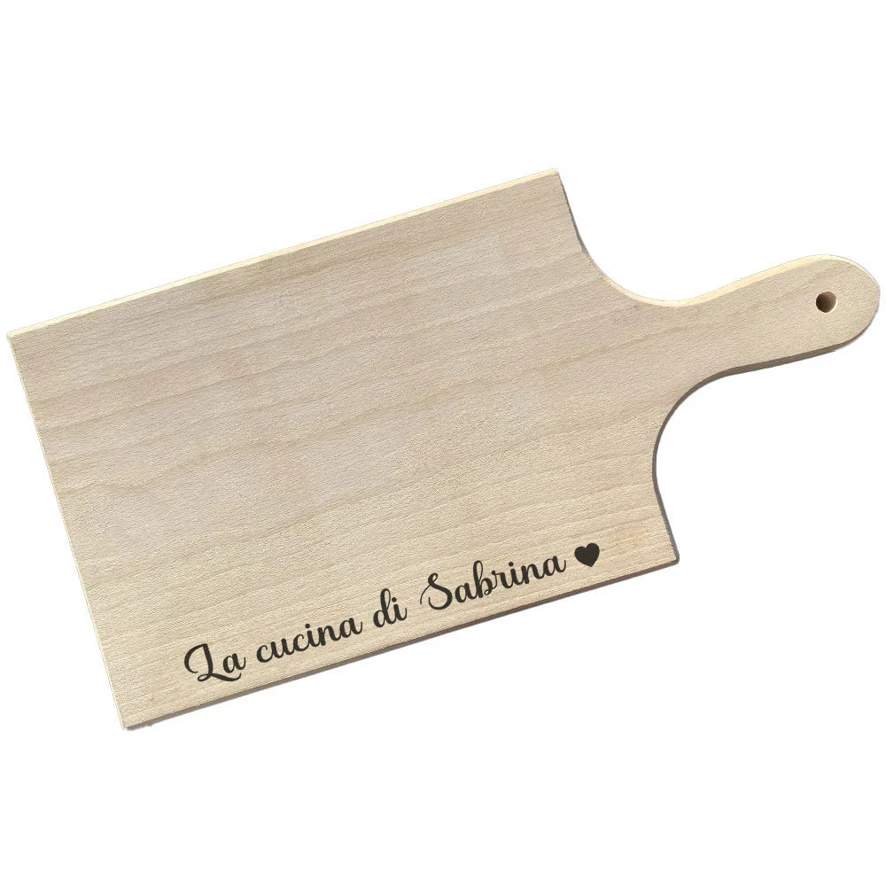 Tagliere Personalizzabile con Frase a scelta