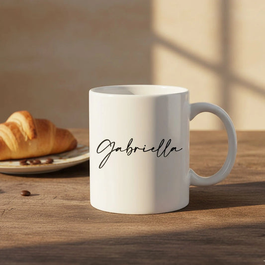 Tazza personalizzabile con nome e frase