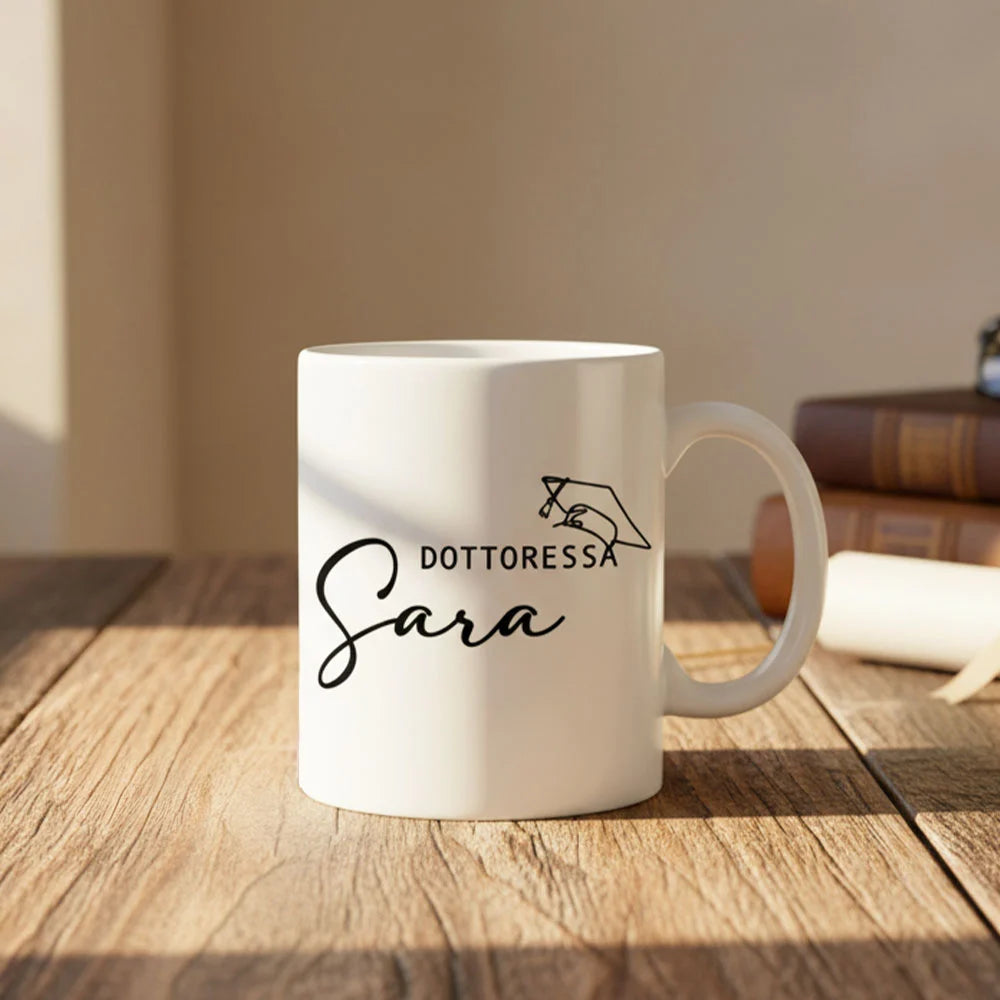 Tazza personalizzata per Laurea