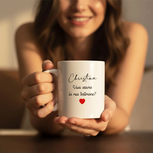 Tazza per la Richiesta Testimone