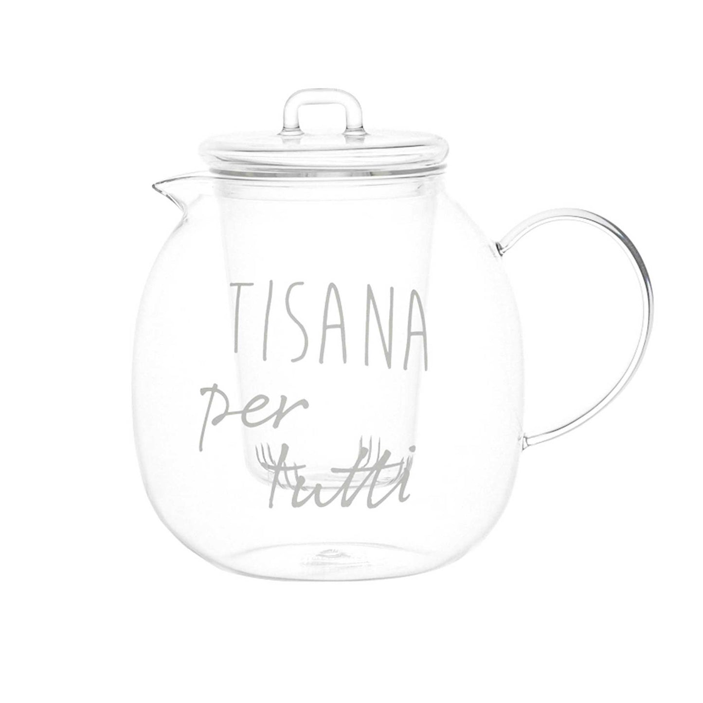 Tisaniera in vetro