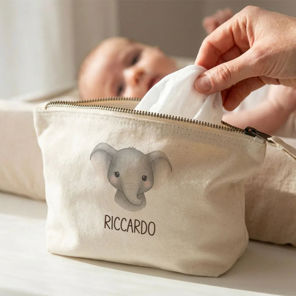 Pochette in cotone da inserire in zaino o valigia