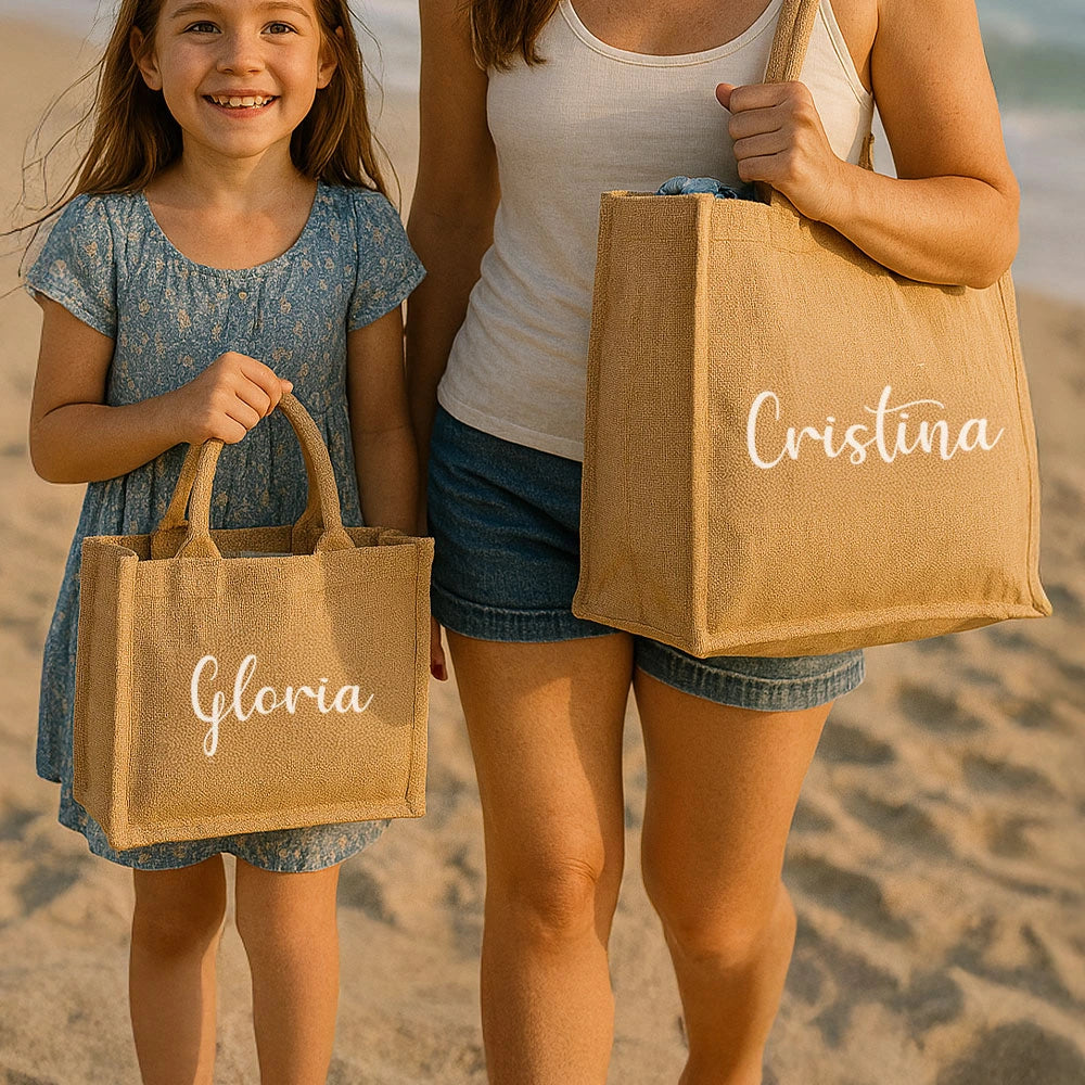 Borse Juta per Mamma e Figlia
