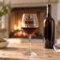 Calice per vino con personalizzazione nome nonni