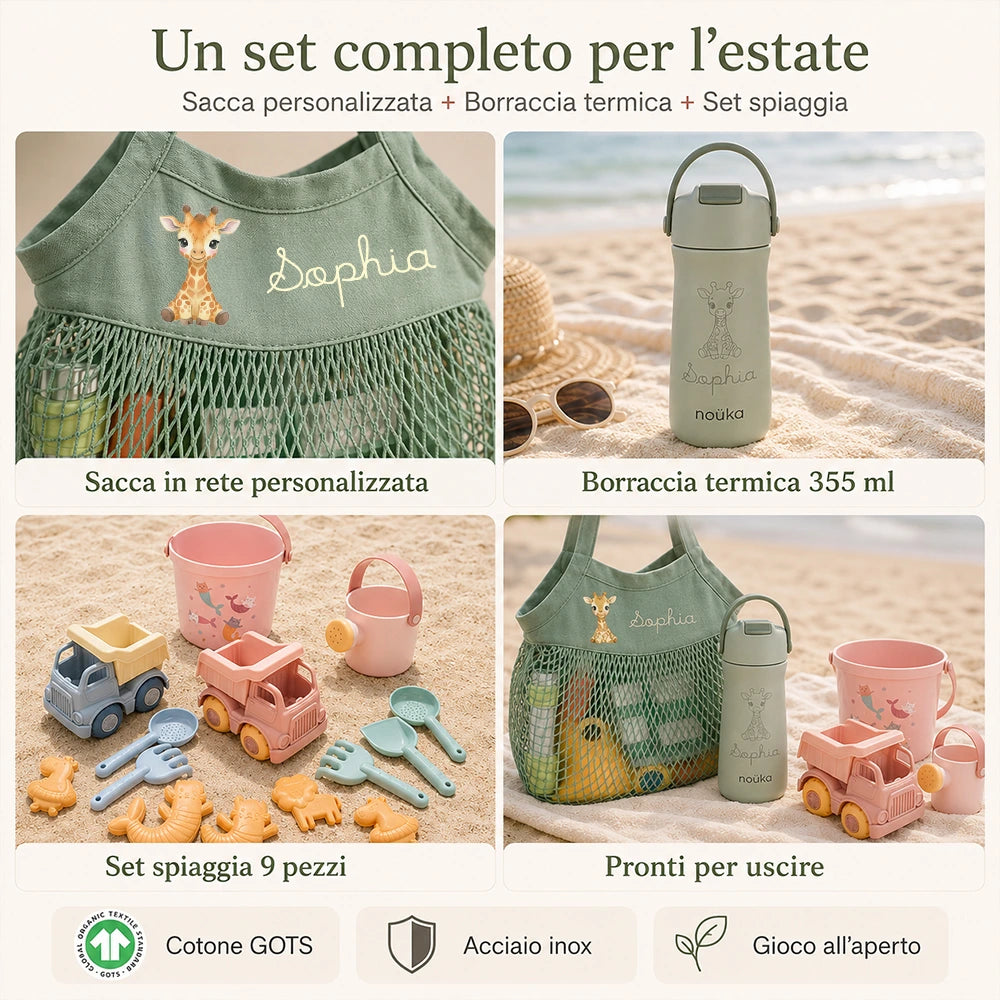 Caratteristiche del set da spiaggia