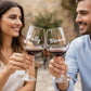 Set 2 bicchieri per vino personalizzabili