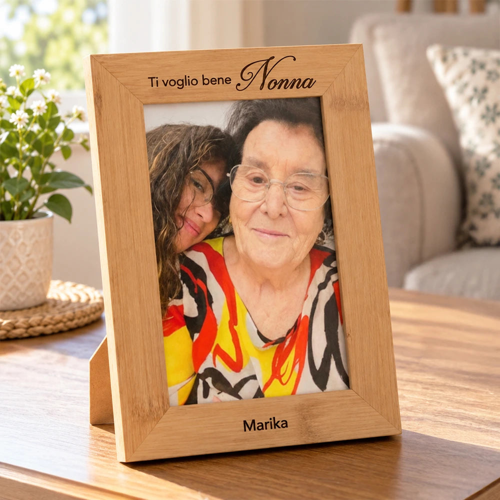 Idea regalo festa dei nonni - cornice personalizzata