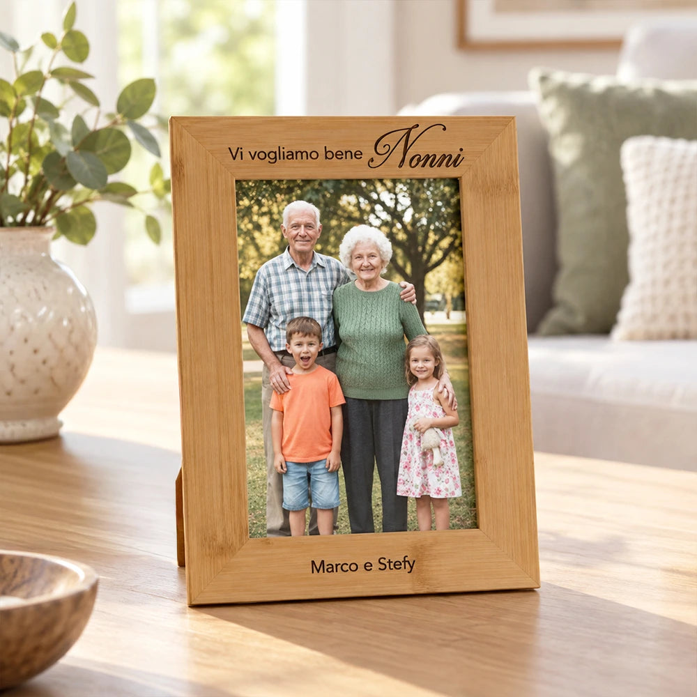 Cornice personalizzata per i nonni 