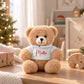 Orsetto di peluche personalizzato con nome in cameretta