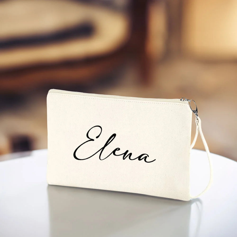 Pochette "Bride" Personalizzabile con Nome - Pochette per Sposa