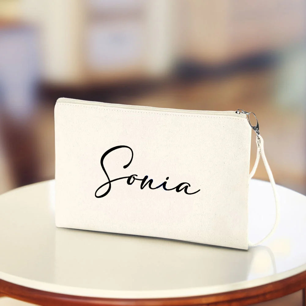 Pochette "TEAM Bride" Personalizzabile con Nome 
