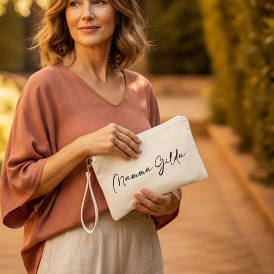 Pochette personalizzabile per la mamma