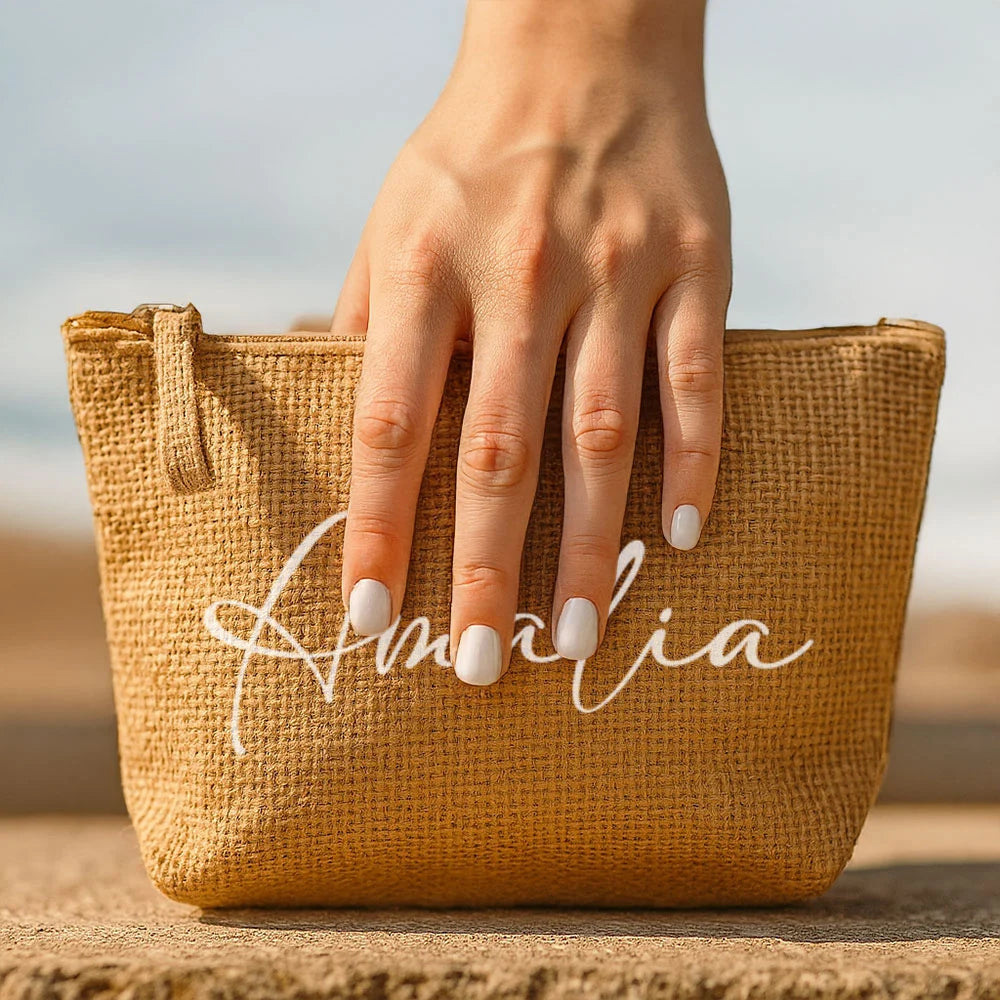 Pochette in Juta Personalizzata