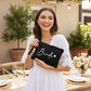 Pochette "Bride" Personalizzabile con Nome - Pochette per Sposa