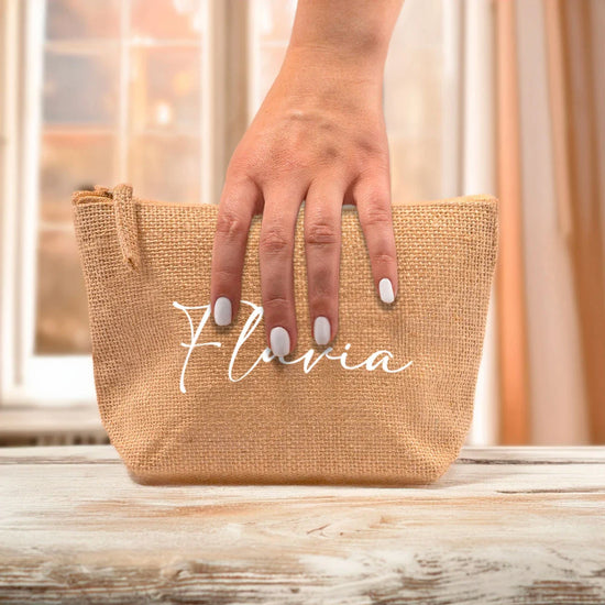 Pochette in Juta Personalizzata