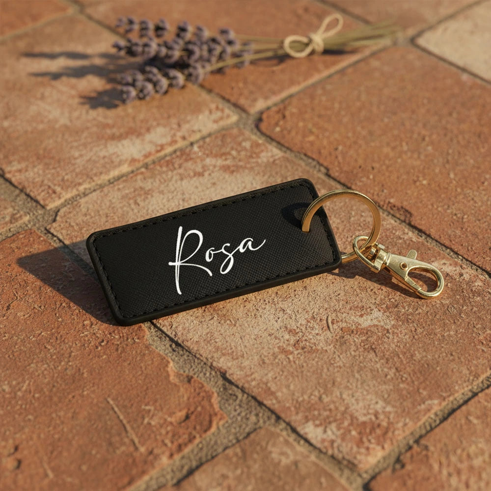 Portachiavi con gancio oro