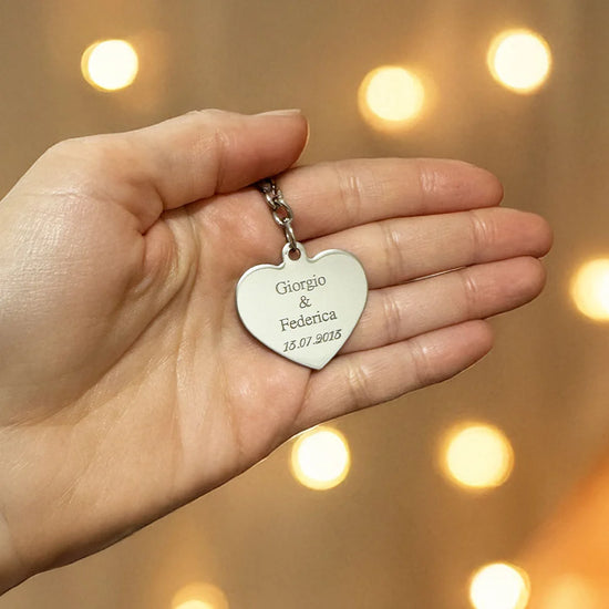 Portachiavi personalizzato con nomi