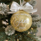 Sfera il Primo Natale Dorata