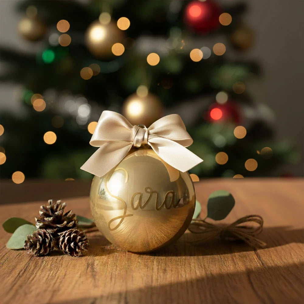 Palla di Natale con nome