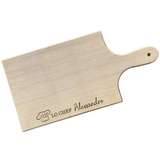 Tagliere personalizzato "LO CHEF"