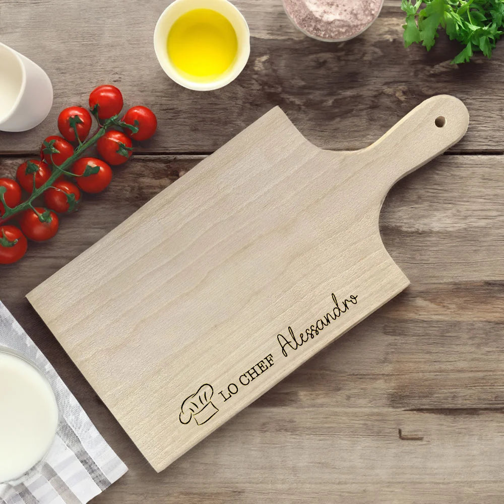 Tagliere personalizzato "LO CHEF"
