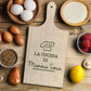 Tagliere personalizzato "La cucina di"